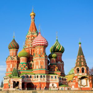 St. Basil's Cathedral on Red square, Little Tour of Russia