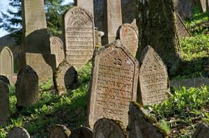 Jewish cemetery in Trebic, Jewish Tour to the Czech Republic.