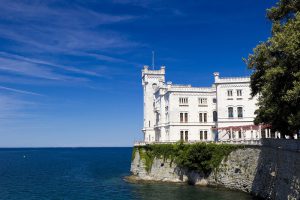 Italy Bar-Bat Mitzvah Tour, 11 days/10 nights. Miramare Castle, Italy