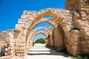 Spring Accessible Multicultural Tour, 11 days/10 nights. Ruins of antique Caesarea