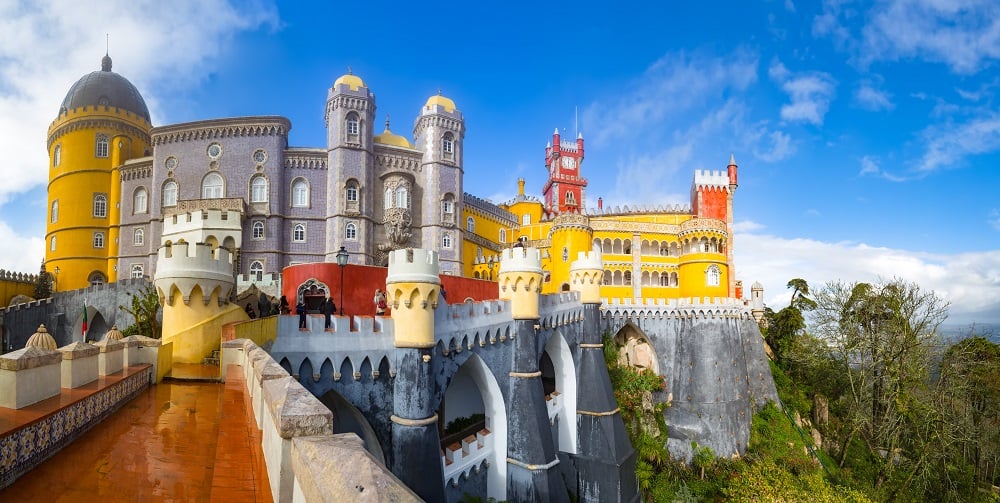 Jewish Heritage Tour to Lisbon & Sintra, View of Palace da Pena - Sintra, Lisbon, Portugal