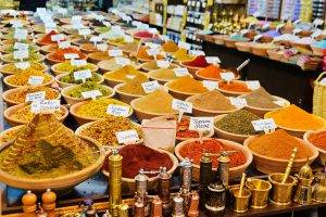 Spring Accessible Multicultural Tour, 11 days/10 nights. Cinnamon and anise at Yehuda Market, Israel