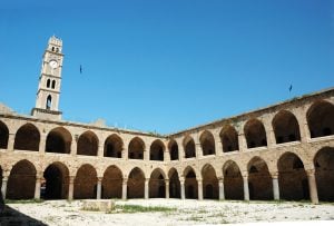 Luxury Small Group Tours to Israel 2019, 11 days/10 nights. Ottoman landmark building - Khan El-Umdan in Akko