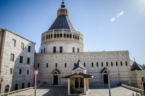 Bibleland Tour, 8 days/7 nights. Basilica of The Annunciation in Nazareth - Aufgang Travel
