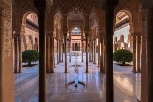Luxurious Kosher tour to Southern Spain, Gibraltar, Morocco and Portugal. Alhambra Palace in Granada, Spain,