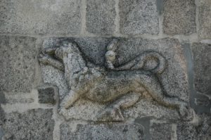 Luxurious Kosher tour to Southern Spain, Gibraltar, Morocco and Portugal. Medieval Trancoso Lion