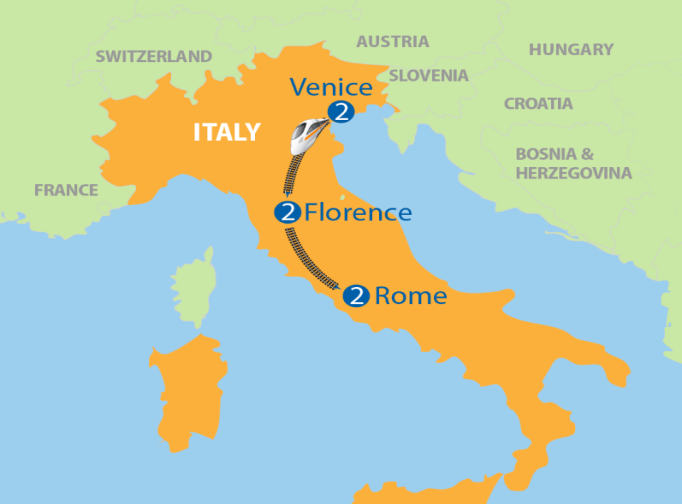 Venice-Florence-Rome